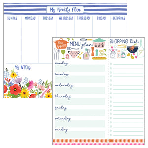 Planner Pads-Daily, Weekly & Meal