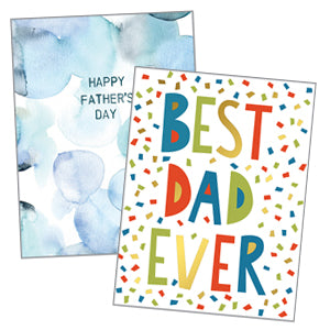 Father&#39;s Day Cards - Single Card &amp; Envelope