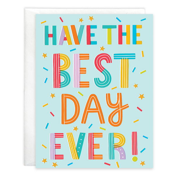 Birthday card - Best Day
