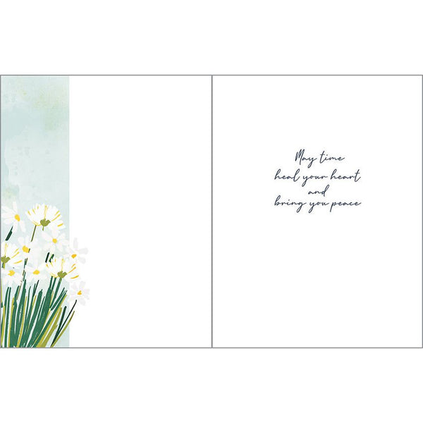 Sympathy card - Daisies