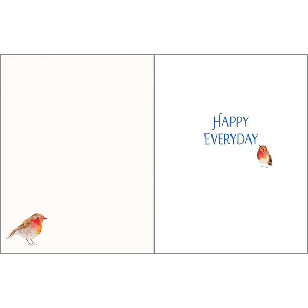 Birthday card  - Songbird Pattern