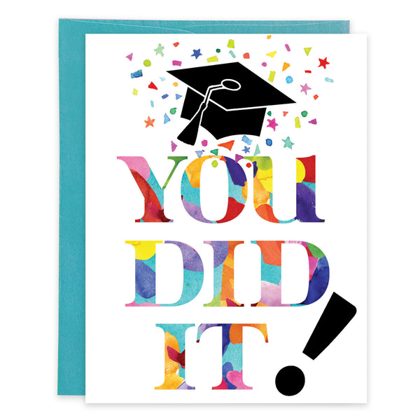 Graduation card - You Did It