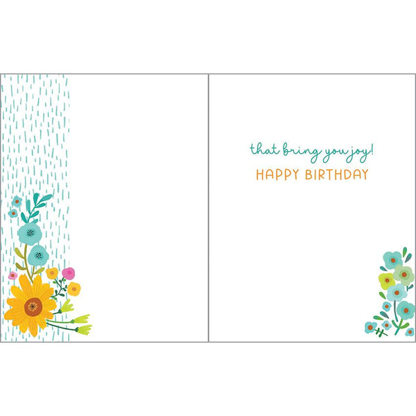 Birthday card  - Sunshine Flowers, Gina B Designs