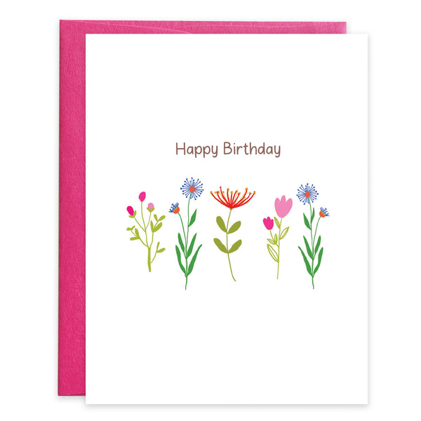Birthday card  - Sweet Little Stems