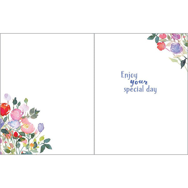 Birthday card  - Lovely Roses, Gina B Designs