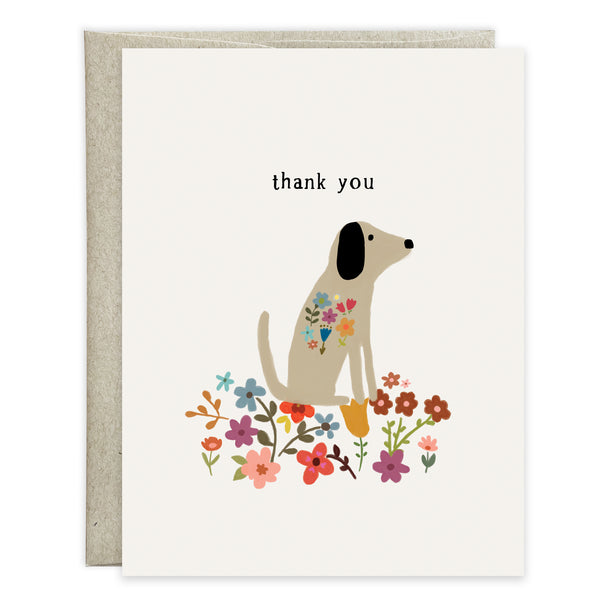 Thank You card  - Sweet Doggy