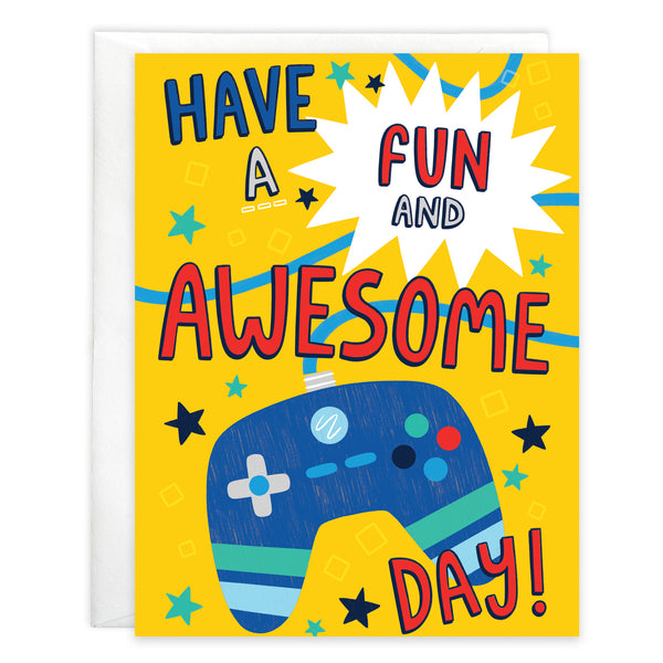 Birthday card  - Gaming