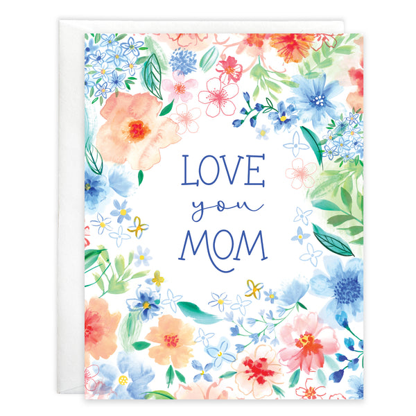 Mother's Day card - Soft Petals
