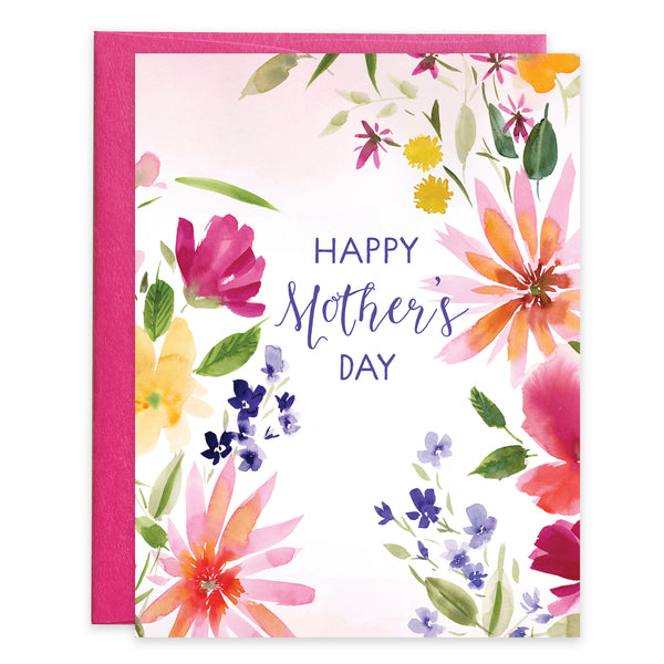 Mother's Day card - Flowers Bloom