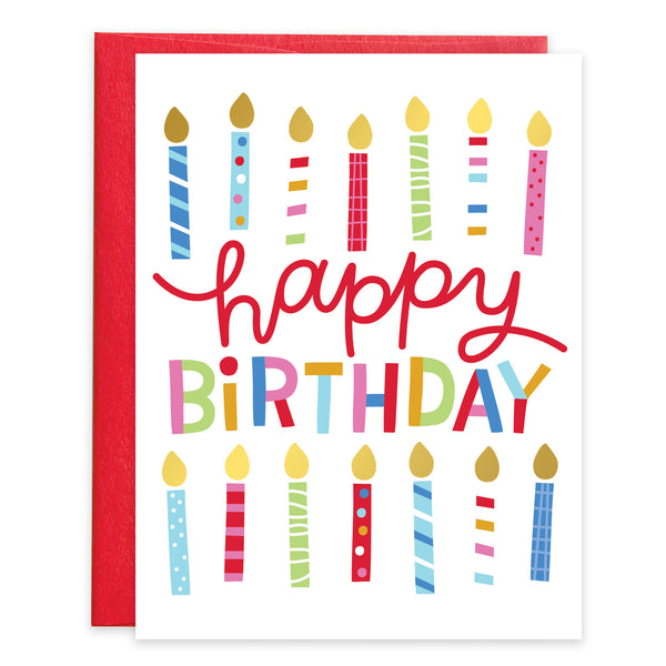 Birthday card  - Bday Candles