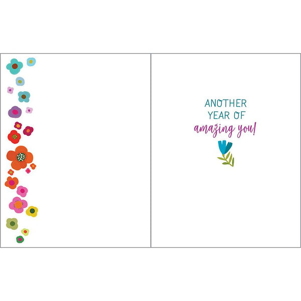 Birthday card  - So Lovely Flowers, Gina B Designs