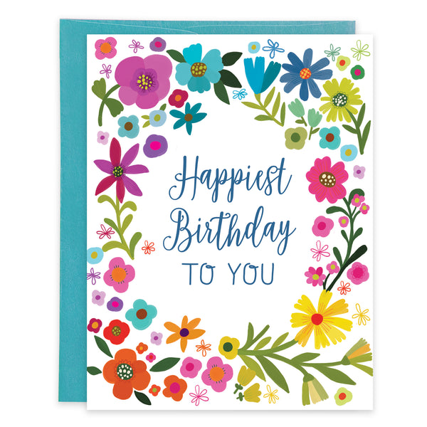 Birthday card  - So Lovely Flowers