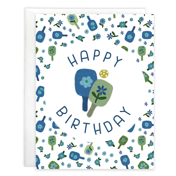Birthday card  - Pickleball