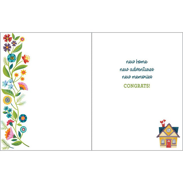 New Home card  - New Home in Bloom