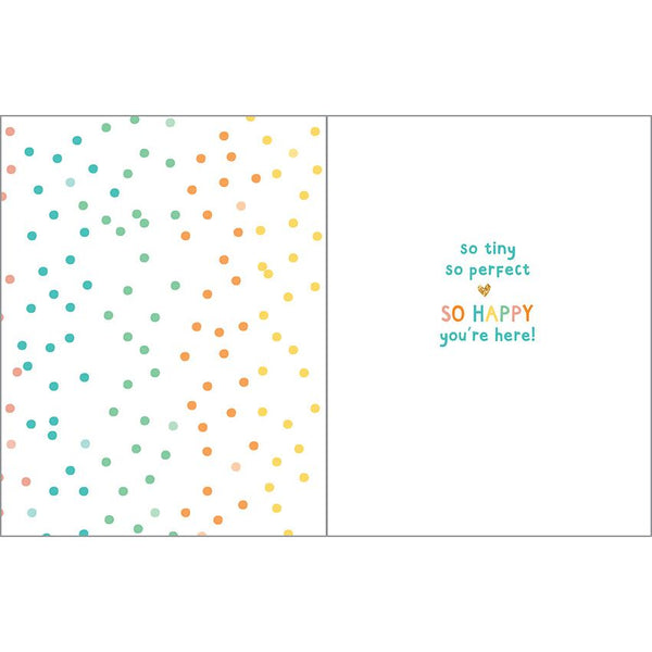 Baby card  - Sweet Baby Dots