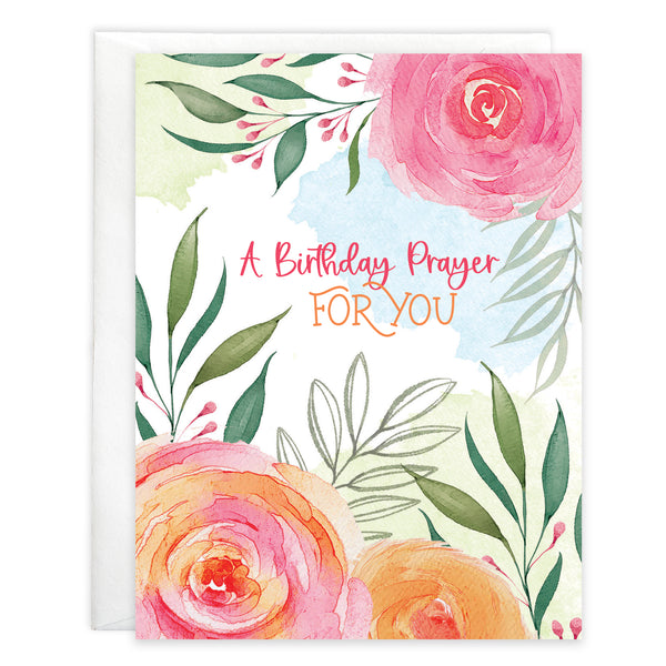 {with scripture} Birthday card - Corner Blooms