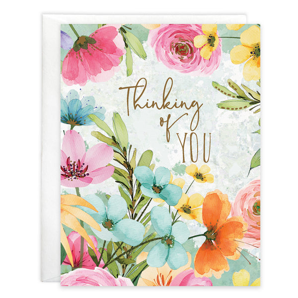 {with scripture} Thinking of You Card - Flower Market