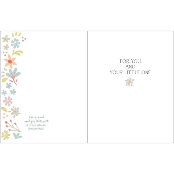 {with scripture} Religious Card - Sweet Little Lamb, Gina B Designs