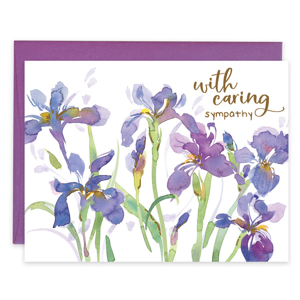 {with scripture} Sympathy Card - Iris Field