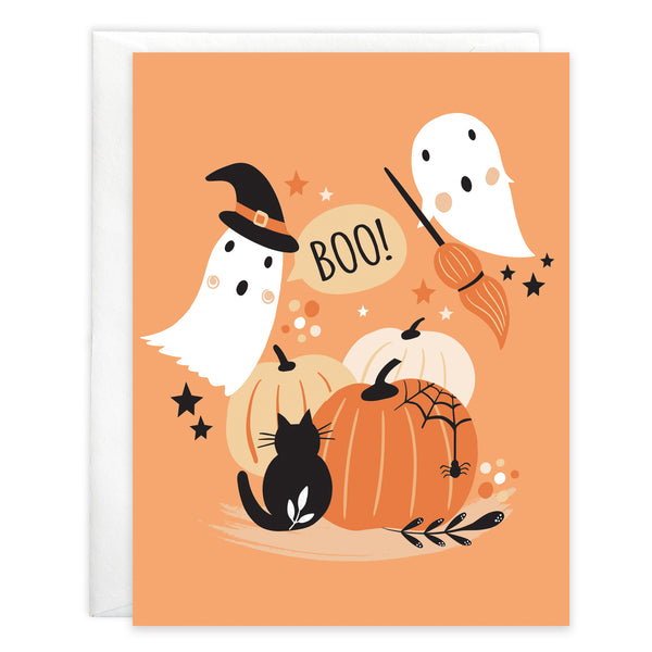 Halloween Card 3 pack - Boo!