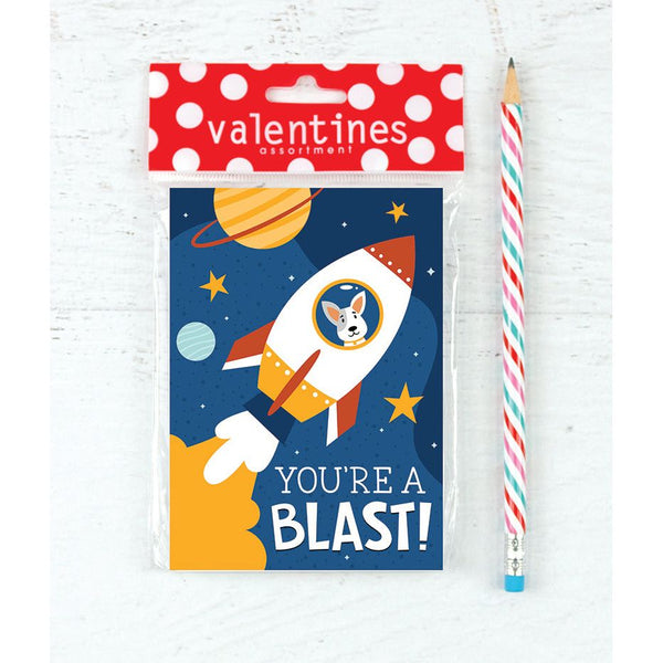 Kids Valentine Pack - Space Pups