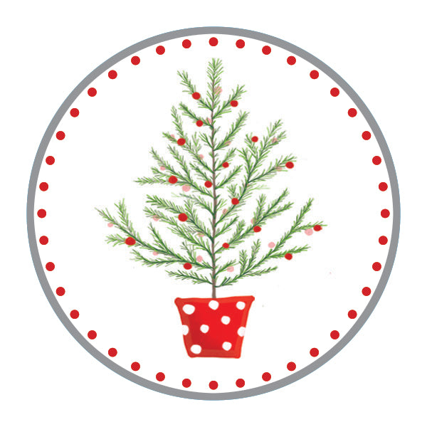 Holiday Envelope Seals - Polka Dot Tree, Gina B Designs