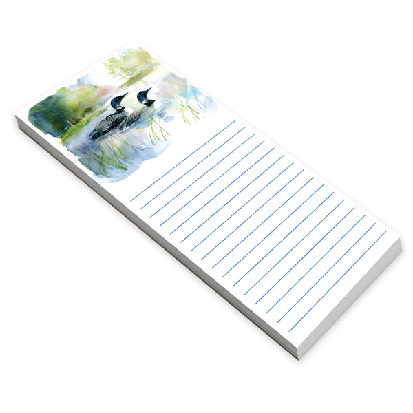List Pad- Loons on the Lake