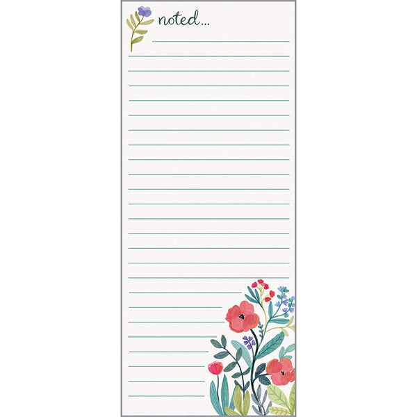 List Pad - Secret Flower Garden, Gina B Designs