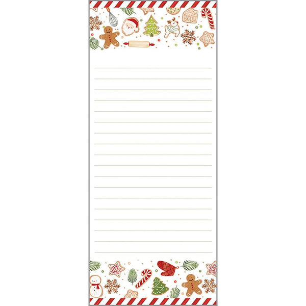 Holiday List Pad - Baking Bright
