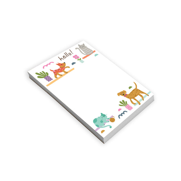 Memo Pad - Cats and Dogs