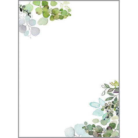 Memo Pad - Botanical Leaves, GIna B Designs