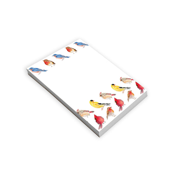 Memo Pad -  Songbird Pattern