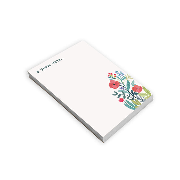 Memo Pad -  Secret Flower Garden