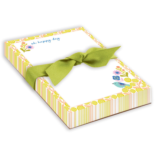 Chunky Bow Pad - Sunny Days