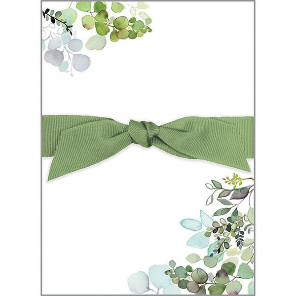 Chunky Bow Pad - Botanical Leaves, Gina B Designs