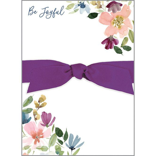 {with scripture} Chunky Bow Pad - Faithful Flowers, Gina B Designs