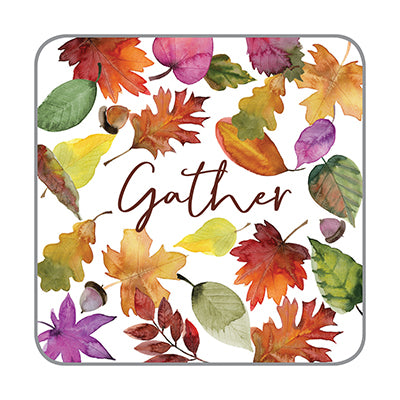 Holiday Paper Coasters- Enchanted Harvest
