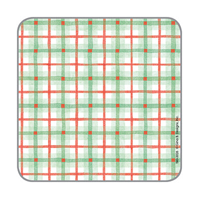 Holiday Paper Coasters- Cardinal Pine and Berries