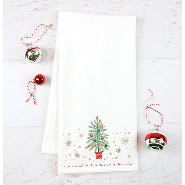 Holiday Tea Towel - Sweet Vintage Tree