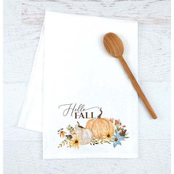 Holiday Tea Towel - Hello Fall