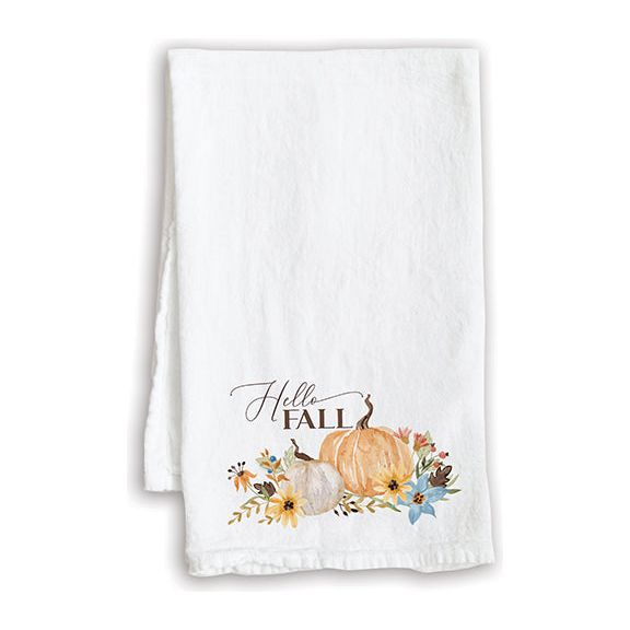 Holiday Tea Towel - Hello Fall