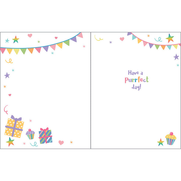 Birthday card - Birthday Kitty, Gina B Designs