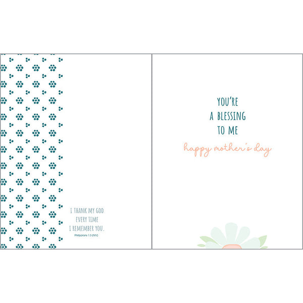 {with scripture} Mother's Day card - Steady and Strong, Gina B Designs