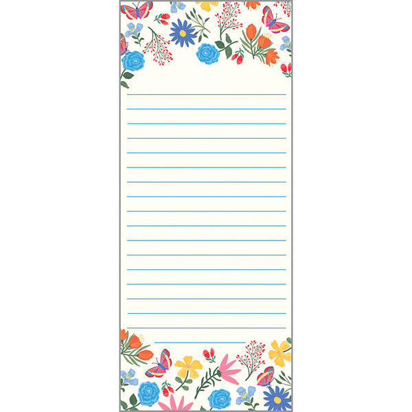 List Pad- Flower Splash, Gina B Designs