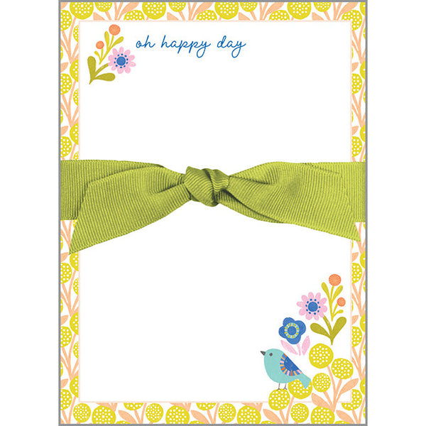 Chunky Bow Pad - Sunny Days, Gina B Designs