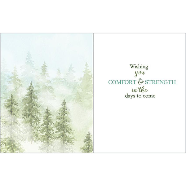 Sympathy Card - Forest