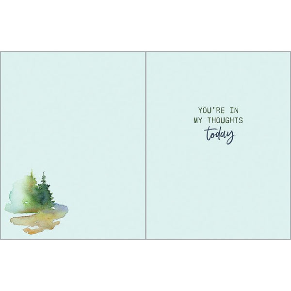 Thinking of you - Stream with Rocks, Gina B Designs