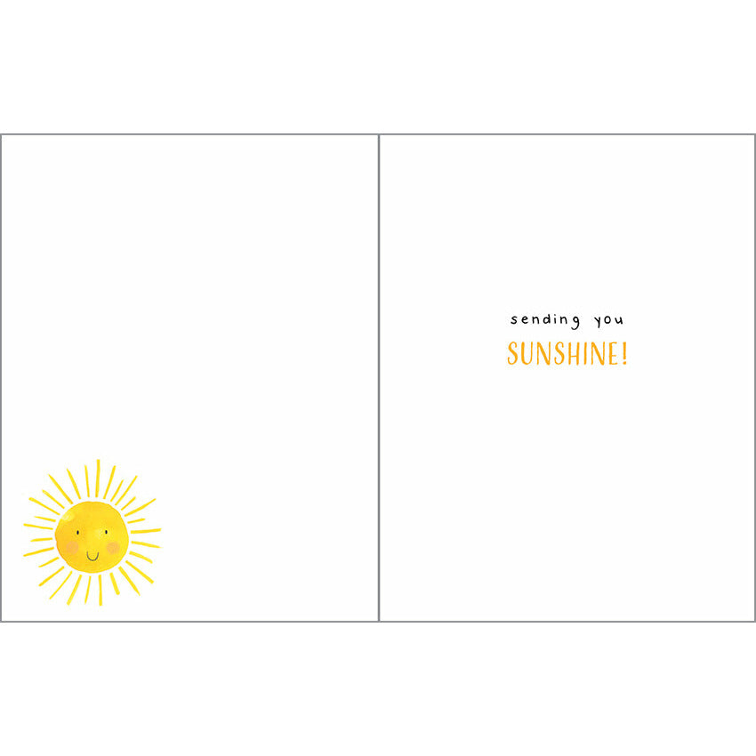 Smiling Sun Thinking of You Card