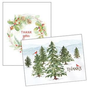Holiday Blank Note Card Sets
