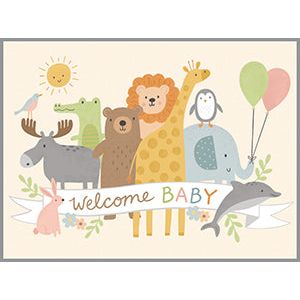 Gift Enclosures - Animal Hello, Gina B Designs